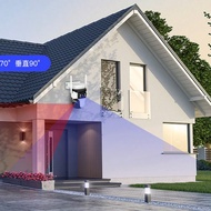 4G/WiFi Solar Powered Panoramic Surveillance Camera, Low Power Consumption Wireless Outdoor Multi-Le