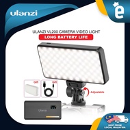 Ulanzi VL200 Rechargeable Camera Video Light with Soft Diffuser 5000mAh 2500K-9000K Smartphone Vlog 