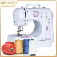 Fully Automatic Mini Electric Sewing Machine 2 Speed 12 Built-in Stitch Patterns Small Electric Sewi
