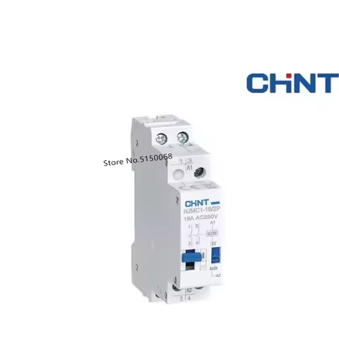 CHINT Impulse Pulse Signal Relay NJMC1-16/1P 2P 3P 4P DC24V AC220V 16A