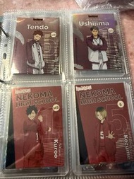 排球少年限定店收藏卡
