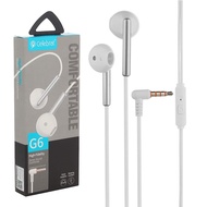 [[READY STOCK]] Celebrat G6 Celebrat handsfree wired headphones earphones earbud with Mic,14mm drive