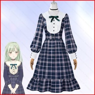 BanG Dream Ave Mujica Wakaba Mutsumi Plaid Skirt - Cosplay Costume for Halloween