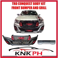 Toyota Hilux Revo and Conquest 2015-2019 TRD Body Kit Bumper and Griller