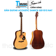 [Chính hãng] Đàn Guitar Acoustic Samick GD101S NAT ( GD101S NAT ) Top Solid ( Gỗ Nguyên Tấm ) - Thăn