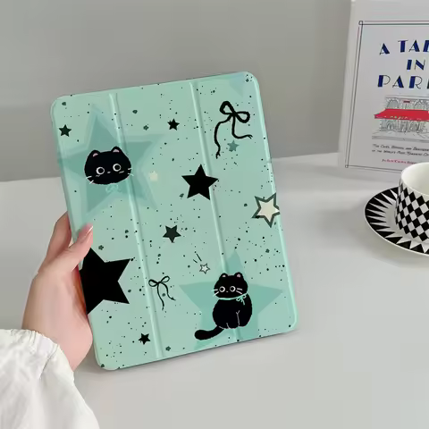 Cute bow Tablet Case for iPad Air 5th 4th Generation iPad 10.9 10th Gen 2024 Pro 11 iPad 10.2 9th 8t
