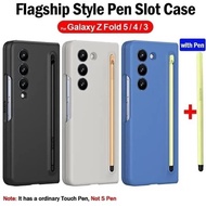 Samsung Galaxy Z Fold 3 Casing | Z Fold 4 5G | Z Fold 5 | Z Fold 6 | Z Fold 7 Case Slim S Pen Holder