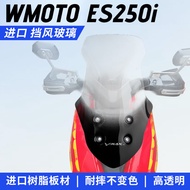 Motorcycle windshield es250i wmoto dedicated heightened version non-destructive installation thicken