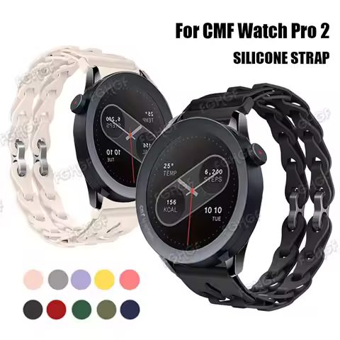 Replacement Strap For CMF Watch Pro 2 Smart Watch Band Silicone Bracelet For CMF by Nothing Watch Pr