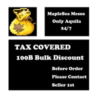 Maplestory Mesos | Aquila | MapleSEA | Maple 100B Bulk Discount