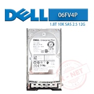 DELL DELL Storage Array Dedicated Hard Drive 1.8 TB 10K to SAS 2.5 inch with Bracket 6FV4P 06FV4P