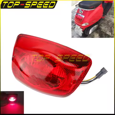 Scooter Taillamps For LX50 LX125 LX150 LXV 50 125 150 S 4T 4V LX 125 LX 150 IE 4T LXV Motorcycle Red