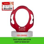 Cover tameng lampu depan scoopy K2F merah doff 64301-K2F-N00ZN