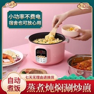 Mini Rice Cooker Small1-2People's Rice Cooker Small Dormitory Automatic Intelligent Multi-Functional Non-Stick Pan House
