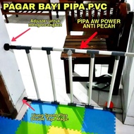 Termurah Pagar Bayi Pipa PVC Cek deskripsi dulu Baby Gate Baby fence