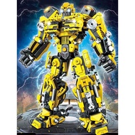 Compatible With LEGO Bricks Transformers Optimus Prime Bumblebee Mecha Car Robot And Assembling Diff