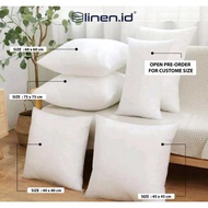 BUNDLING CHUSION INSERT 45X45 3PCS [P&B] Sofa Pillow/ Cushion Insert (Standard) LINEN.ID 45x45