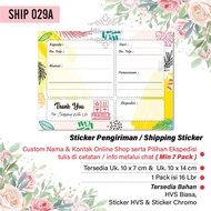 Shipping Sticker 1 pack contains 16 pcs Shipping Stickers Address Stickers