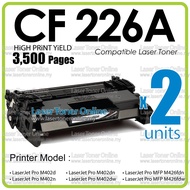 Compatible to H* 26A CF226A CF 226A CF226 LaserJet Pro M402n M402dn M402dw MFP M426fdn MFP M426fdw H