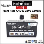 America Sound AHD210 Reverse Camera Front Rear AHD & CVBS Camera 1080P Full HD