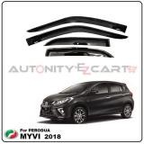 3" Door Visor for Perodua Myvi 2018