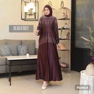 Delisa Silk Premium Ramadan Dress, Cool, Flowy, Comfortable to Wear, size ML XL 4L 6L