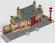 拆售 76423 LEGO Hogsmeade Station 樂高哈利波特 只賣活米村火車站 無人偶無鐵軌