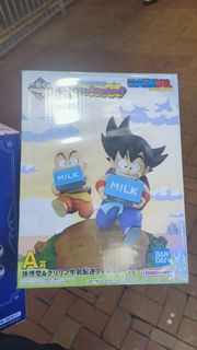 龍珠一番賞 A賞 悟空 克林牛奶 milk Banpresto Dragon Ball Figure