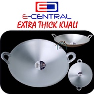 E-CENTRAL (15”-22”)EXTRA THICK ALUMINIUM WOK_KUALI PUTIH TEBAL_KUALI ALUMINIUM_KUALI MASAK TEBAL_KUA