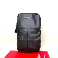Kickers Handphone Pouch Bag Genuine Leather 100% Original (78392 78393 78394)