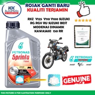 T500 - 1 Botol Original Minyak Engine Oil Tuti Petronas Sprinta 2 Stroke 2T RXZ 125 Dinamik Kawasaki