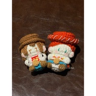 TOY STORY| Woody & Jessie wool keychain