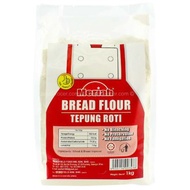 [Ready Stock] Meriah Bread Flour Tepung Roti 1KG HALAL 高筋面粉