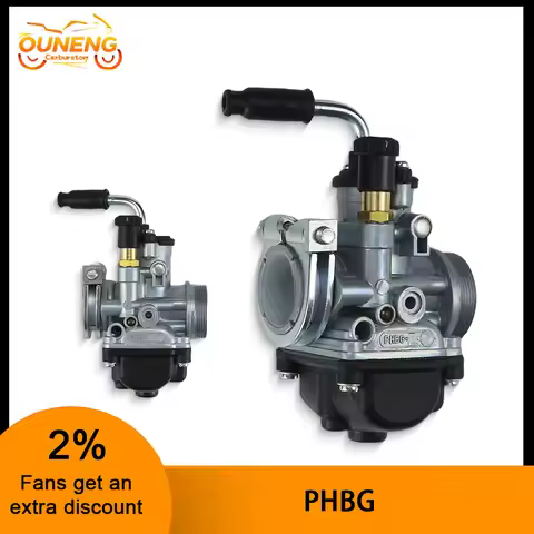 For Dellorto PHBG AD17.5mm AD19.5mm AD21mm 50CC 70CC 90CC 2 4stroke Motorcycle Carburetor Carb Hand 