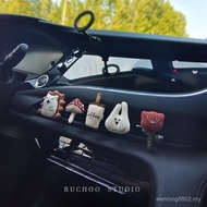 Ruchu Original Cartoon Fabric New Car Air Outlet Perfume Solid Aromatherapy Long-Lasting Fresh Car I