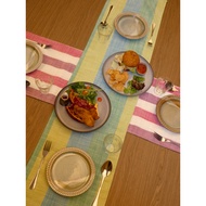 Talu – Table Runner Long Tablecloth Alas Meja Aesthetic Table Runner Aesthetic Alas Meja Kain Table 