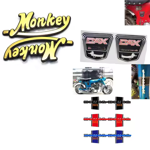 Motorcycle Motorbike 3D Sticker Graphics Decals For Honda Z50 Z50J 50CC Monkey DAX Frame CT70 Parts 