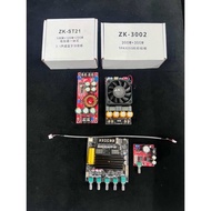 ชุดแอมป์ประกอบเองชุดใหญ่เต็มระบบ กลาง แหลม เบส อัดได้ ไม่มีตัด st21 บิดโมโน พ่วงซับ3002 ใช้กับระบบให