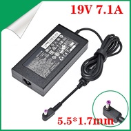 บาง19V 7.1A อะแดปเตอร์ AC KP.13503.007 PA-1131-16แล็ปท็อปที่ชาร์จสำหรับ Acer Aspire V5-591 V5-591G Nitro 5หมุน NP515-51