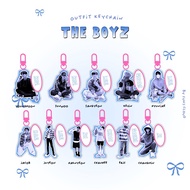 The BOYZ OUTFIT ACRYLIC KEYCHAIN KPOP MERCH