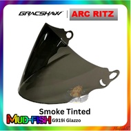 ORIGINAL GRACSHAW G919i 919 | ARC RITZ VISOR - TINTED SMOKE RAINBOW GALAXY GREEN GALAXY GOLD BLACK B