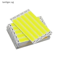 LL Hot sale 3V 3.7V DC 60mm 8mm LED COB Strip 3W Warm Cold White Blue Red COB LED light source for D