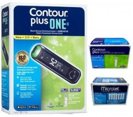 Contour - Contour Plus One 血糖機套裝(100張紙+ 100採血針 +1機) #MICROLET #Contour Plus #(血糖機)香港原廠 繁體中文 (內附採血器 1 支)