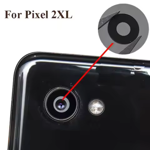 High quality For Google Pixel 2 XL 2XL Back Rear Camera Glass Lens Repairment Repair parts test good
