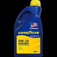 機油_GOODYEAR 0W20雙酯HYBRID 1L 附發票 車麗屋