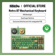 8BitDo Retro 87 Mechanical Keyboard - Forest Wonder
