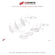 Front Turn Signal Light (F-35-10-A) HONDA Wave Alpha 110 (2024) Parts Catalog