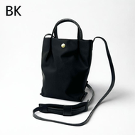 Legato Largo LH-L0153 Shoulder Bag 肩樂縱型迷你孭袋 輕身撥水 斜孭/單肩兩用 - BK（ブラック / 黑色） LH-L0153BK