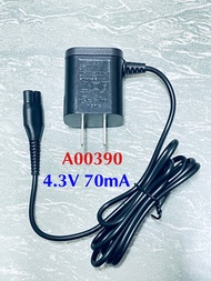 4.3V 70mA A00390 Razor Power Adapter Charger PSM00N-043 for PHILIPS RQ310  RQ320 RQ330 RQ350 QG3340 Shaver Adaptor US plug