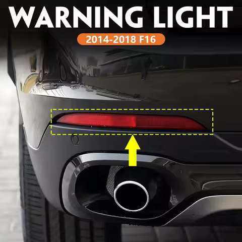 for 2014-2018 F16 BMW X6 28iX 30dX 35iX 40dX 50iX Rear Reverse Brake Stop Lamp Reflector Warning Lig